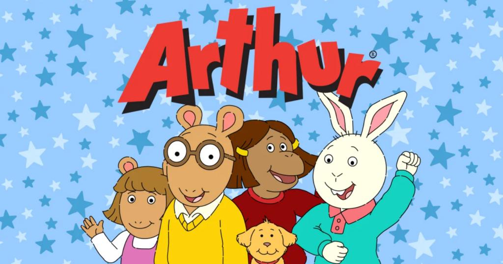 Title card for children's show Arthur, Reddit